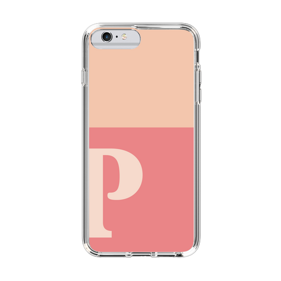 Slim Protection Case［ Original - initial two tone - P pink ］