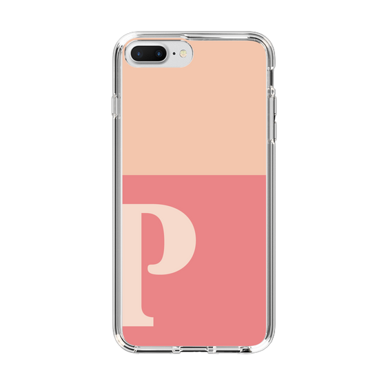 Slim Protection Case［ Original - initial two tone - P pink ］