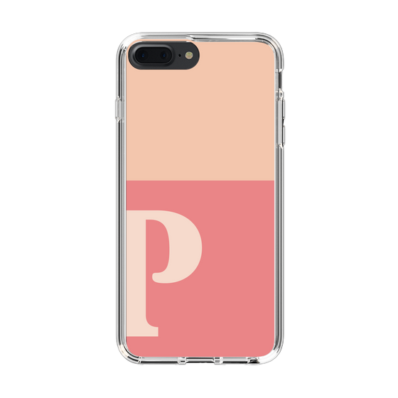 Slim Protection Case［ Original - initial two tone - P pink ］