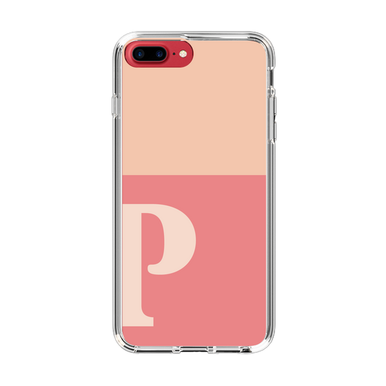 Slim Protection Case［ Original - initial two tone - P pink ］