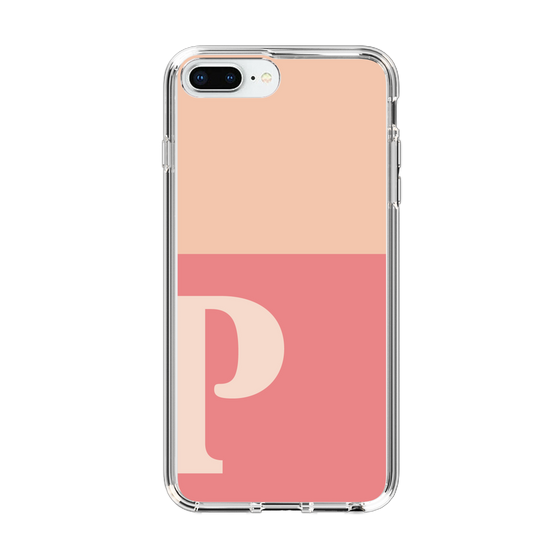 Slim Protection Case［ Original - initial two tone - P pink ］