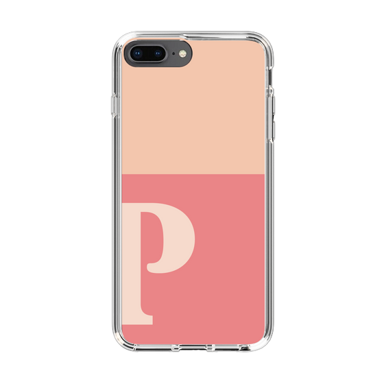 Slim Protection Case［ Original - initial two tone - P pink ］