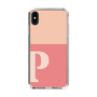 Slim Protection Case［ Original - initial two tone - P pink ］