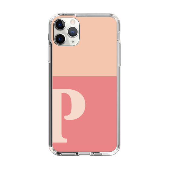 Slim Protection Case［ Original - initial two tone - P pink ］