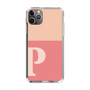 Slim Protection Case［ Original - initial two tone - P pink ］
