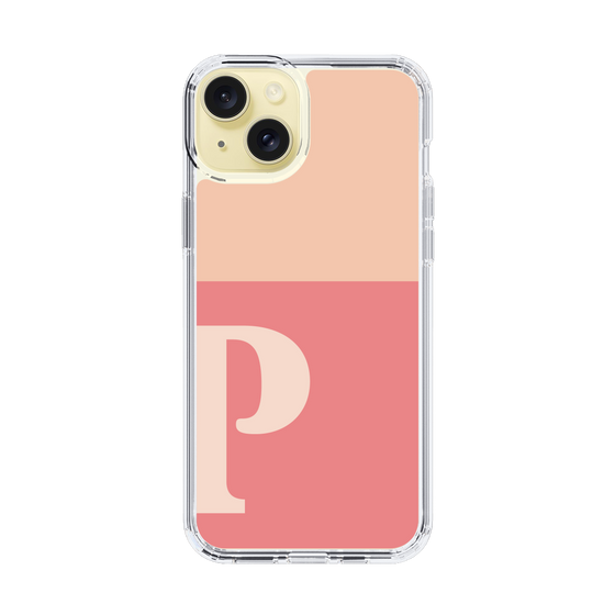 Slim Protection Case［ Original - initial two tone - P pink ］