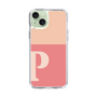 Slim Protection Case［ Original - initial two tone - P pink ］