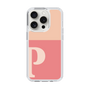 Slim Protection Case［ Original - initial two tone - P pink ］