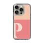 Slim Protection Case［ Original - initial two tone - P pink ］