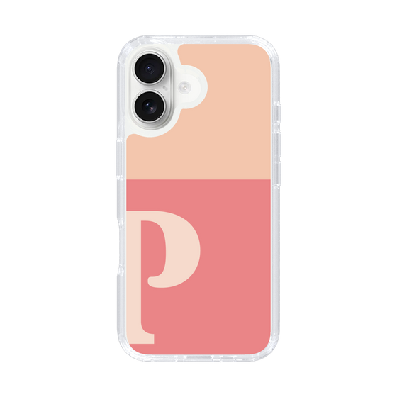 Slim Protection Case［ オリジナル - initial two tone - P pink ］