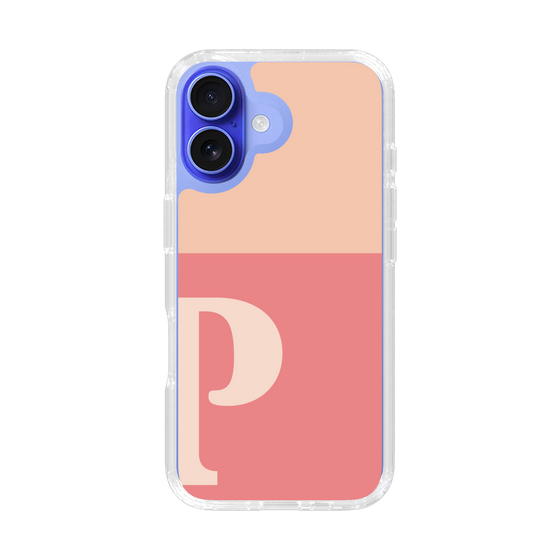 Slim Protection Case［ オリジナル - initial two tone - P pink ］