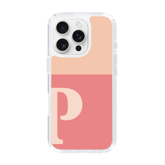 Slim Protection Case［ オリジナル - initial two tone - P pink ］