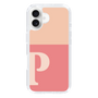 Slim Protection Case［ オリジナル - initial two tone - P pink ］