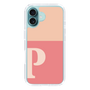 Slim Protection Case［ オリジナル - initial two tone - P pink ］