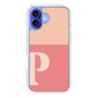 Slim Protection Case［ オリジナル - initial two tone - P pink ］