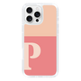 Slim Protection Case［ オリジナル - initial two tone - P pink ］