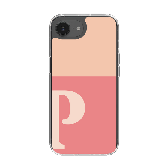 Slim Protection Case［ Original - initial two tone - P pink ］