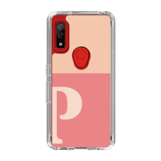 Slim Protection Case［ Original - initial two tone - P pink ］