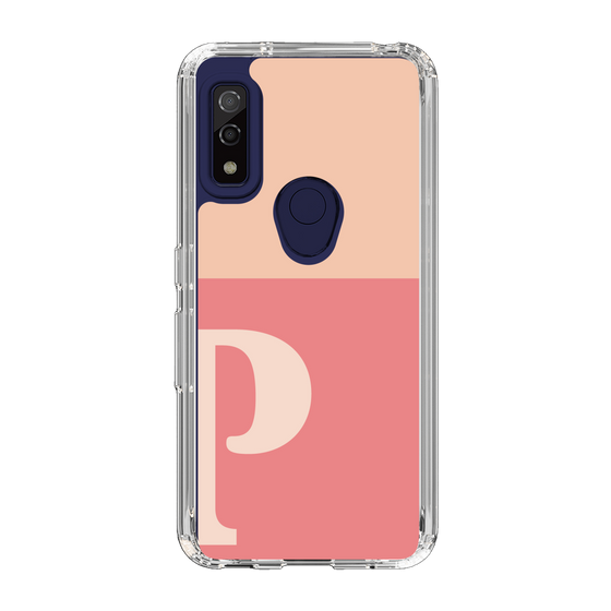 Slim Protection Case［ Original - initial two tone - P pink ］