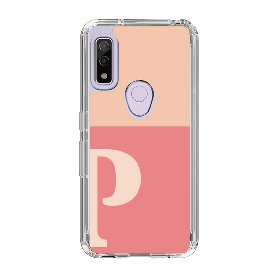 Slim Protection Case［ Original - initial two tone - P pink ］