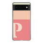 Slim Protection Case［ Original - initial two tone - P pink ］