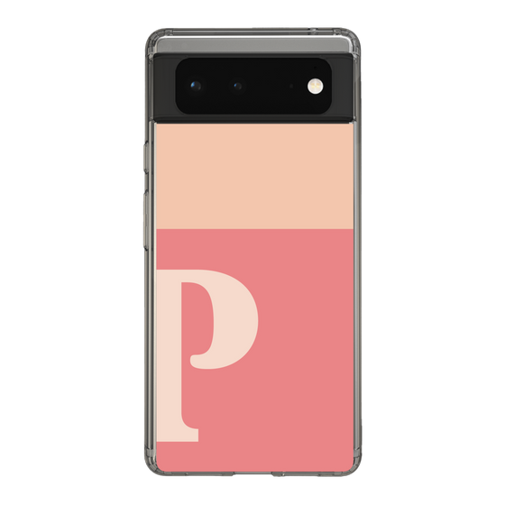 Slim Protection Case［ Original - initial two tone - P pink ］