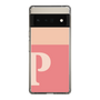 Slim Protection Case［ Original - initial two tone - P pink ］