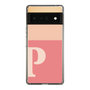 Slim Protection Case［ Original - initial two tone - P pink ］
