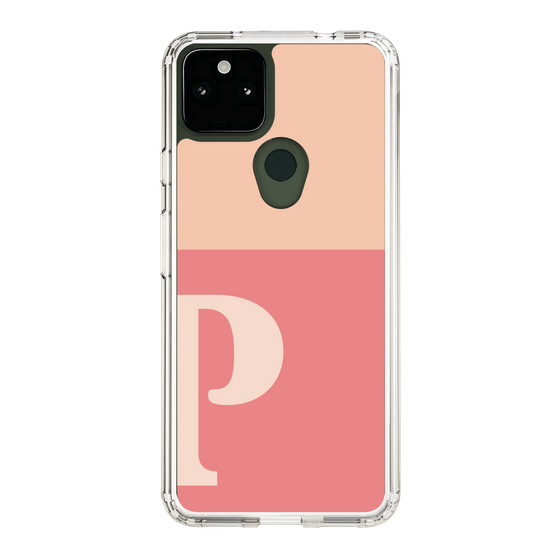 Slim Protection Case［ Original - initial two tone - P pink ］