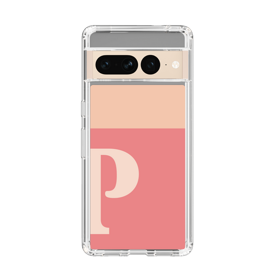 Slim Protection Case［ Original - initial two tone - P pink ］