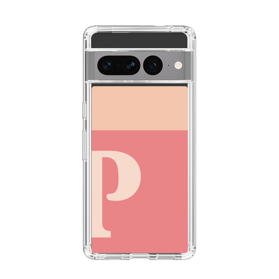 Slim Protection Case［ Original - initial two tone - P pink ］