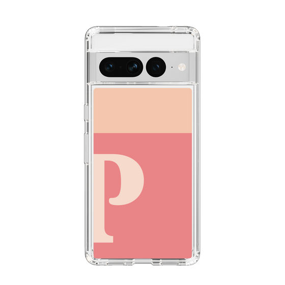 Slim Protection Case［ Original - initial two tone - P pink ］