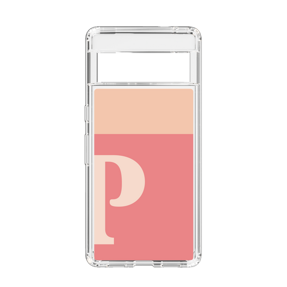 Slim Protection Case［ Original - initial two tone - P pink ］