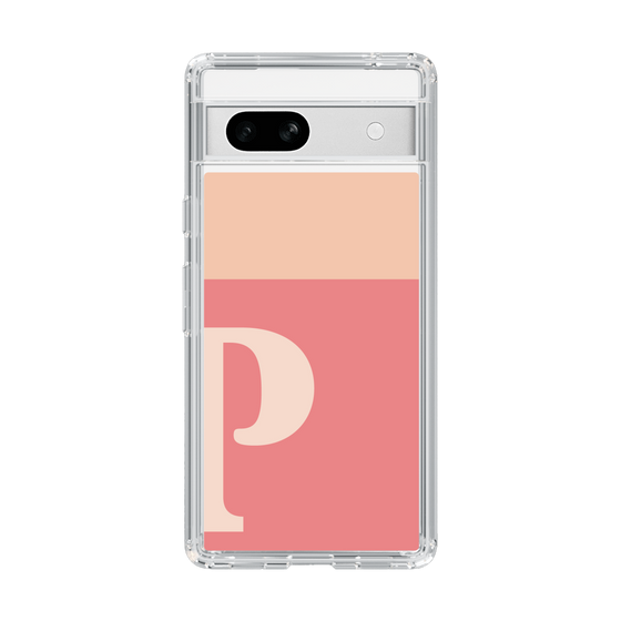Slim Protection Case［ Original - initial two tone - P pink ］