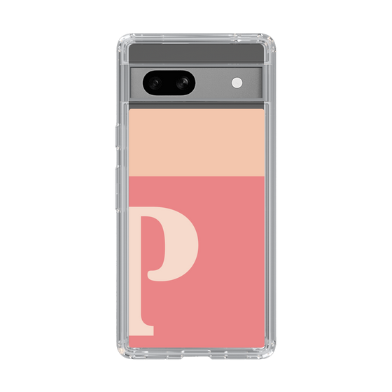 Slim Protection Case［ Original - initial two tone - P pink ］