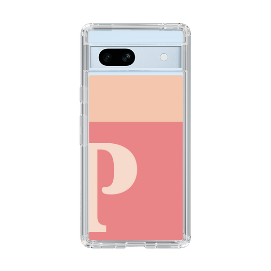 Slim Protection Case［ Original - initial two tone - P pink ］