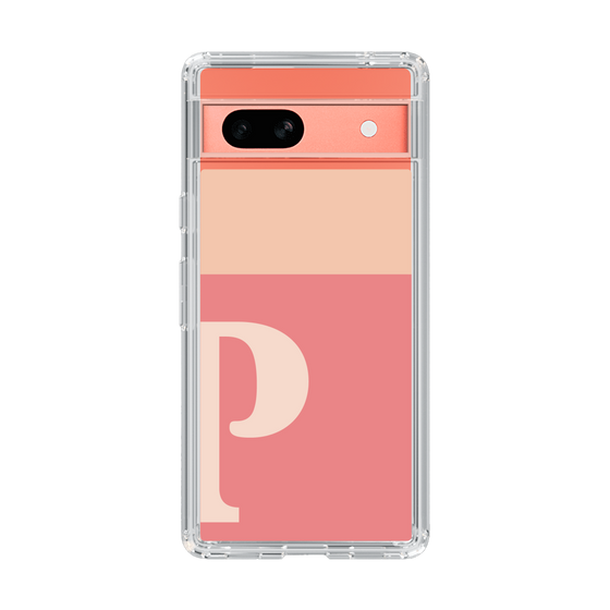 Slim Protection Case［ Original - initial two tone - P pink ］