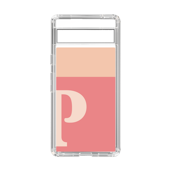 Slim Protection Case［ Original - initial two tone - P pink ］