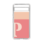 Slim Protection Case［ Original - initial two tone - P pink ］