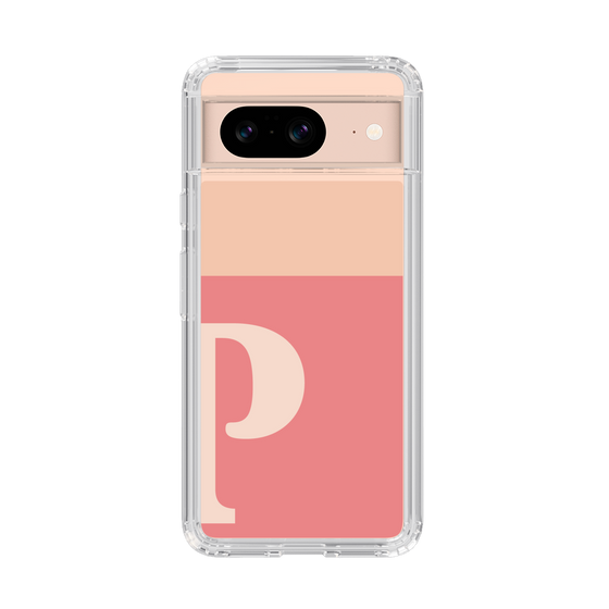 Slim Protection Case［ Original - initial two tone - P pink ］