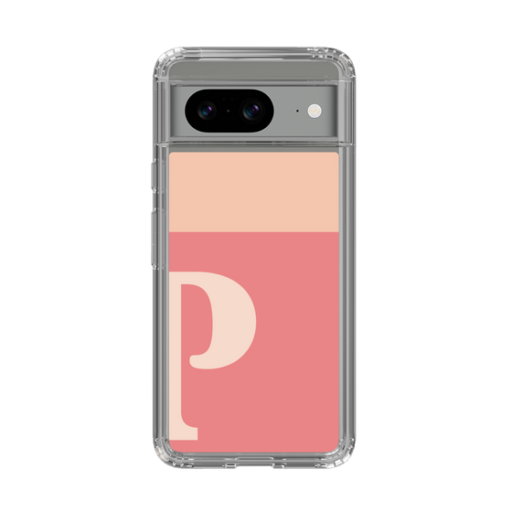 Slim Protection Case［ Original - initial two tone - P pink ］