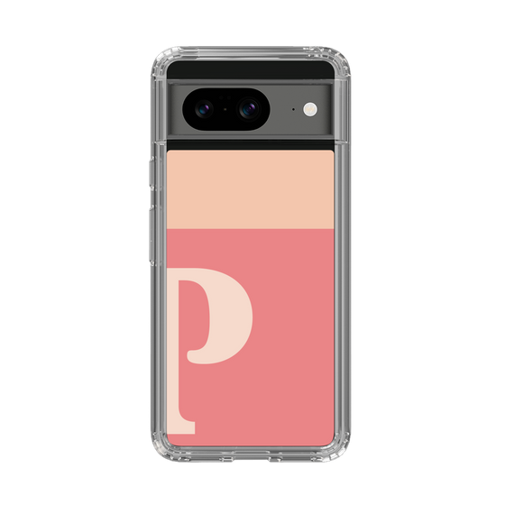 Slim Protection Case［ Original - initial two tone - P pink ］
