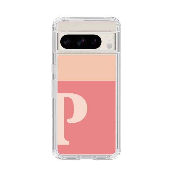 Slim Protection Case［ Original - initial two tone - P pink ］