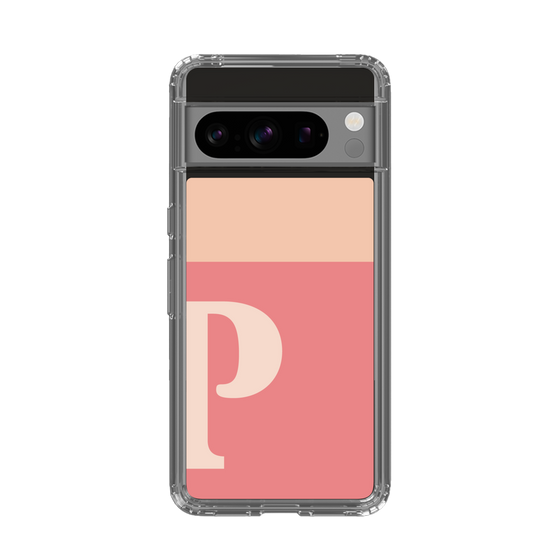 Slim Protection Case［ Original - initial two tone - P pink ］