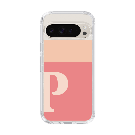 Slim Protection Case［ Original - initial two tone - P pink ］
