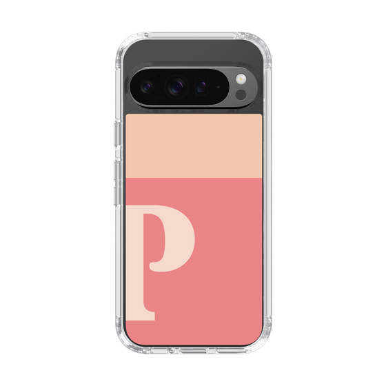 Slim Protection Case［ Original - initial two tone - P pink ］