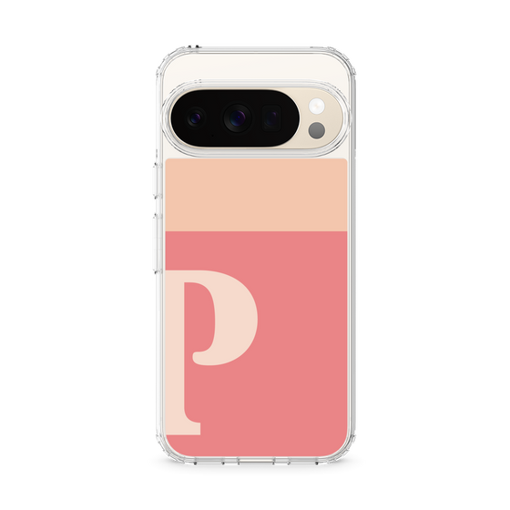 Slim Protection Case［ Original - initial two tone - P pink ］