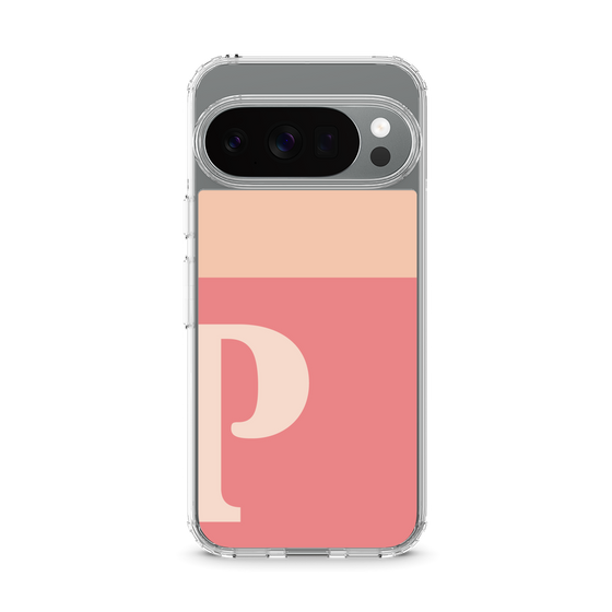 Slim Protection Case［ Original - initial two tone - P pink ］