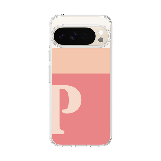 Slim Protection Case［ Original - initial two tone - P pink ］