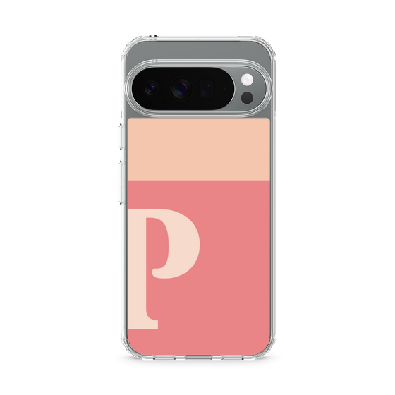 Slim Protection Case［ Original - initial two tone - P pink ］